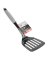 Chef Craft 3 in. W X 12 in. L Black/Gray Nylon Slotted Turner
