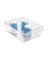 Storage Bin Clear 8"w