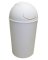 Waste Bin Swing Wht 11qt