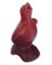 STONEWARE PIE BIRD RED