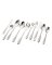 FLATWARE SET SWIRL 45PC