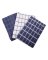 Kitchen Twl Blue 3pk