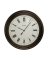 BRONZE WALL CLOCK 16"