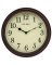 WALL CLOCK GLS/WD 15.5"