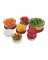 GLASS FOOD STORAGE 16PC