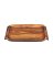 WOOD RECT TRAY 16X10