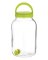 Circleware 1 oz Clear Glass Contemporary Tea Jar with Tapper 1 pk