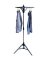 Homz 67 in. H X 29 in. W X 29 in. D Metal Tripod Clothes Drying Rack