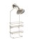 iDesign Milo Silver Stainless Steel Shower Caddy