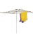 Household Essentials 72 in. H X 72 in. W X 62 in. D Steel Clothes Drying Rack