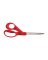 SCISSORS PLSTC RED 8"OL