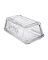 BUTTER DISH GLASS CLEAR