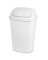 KITCHEN TRASH CAN 13.2G WHITE