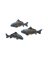 PORCELAIN FISH 3PK