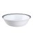 BOWL BLK/WHT 18OZ 6.25D