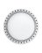 PLATE BLK/WHT 8.5"