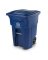 RECYCL BIN W/LID WHL 96G