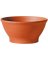 RED CLAY SMOOTH BOWL 10"