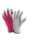 GLOVE LTHR JD PINK M/L