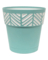 PLNTR MOSAIC TEAL 8"D
