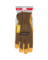 GLOVE WORK HYBRD BRN M