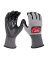 DIPPED GLOVE A3 L BLK/GY