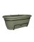 18" Lucca Balcony Box Liv-grn
