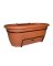 18" Lucca Balcony Box Terracotta