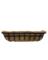 DECK PLANTER STL BLK 30"