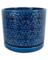FLOWER POT AMELI BLU 12"