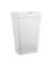 TRASH CAN 12.2G WHT RUBB