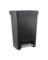 TRASH CAN 13G GRY RUBBER