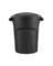 Trash Can Plst Blk 32gal