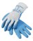 Atlas Fit Unisex Indoor/Outdoor Coated Work Gloves Blue/Gray XL 1 pair