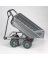 PLASTIC DUMP CART GRAY