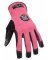 WOMEN PINK LANDSCAPE GLOVE SMALL