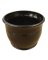 BELL PLANTER 15.5" BROWN