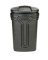 TRASH CAN 45GL WHLD BLK