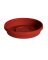 Bloem Terratray 1.2 in. H X 5.5 in. D Resin Traditional Tray Terracotta Clay