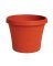 Bloem Terra 10.7 in. H X 12 in. D Resin Traditional Planter Terracotta Clay