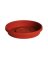 Bloem Terratray 2.7 in. H X 14.75 in. D Resin Traditional Tray Terracotta Clay