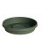 Bloem Terratray 1.2 in. H X 5.5 in. D Resin Traditional Tray Thyme Green