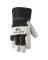Wells Lamont L Split Cowhide Leather Black/Brown Gloves