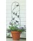 POT TRELLIS BIRDS 40"BLK