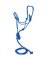 ROPE HALTR W/7'LEAD BLUE