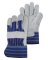 WORK GLOVES LTHR PALM L