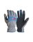 AceS L Synthetic Leather Cold Weather Blue/Gray Gloves