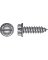 Hillman No. 10  S X 1-1/4 in. L Slotted Hex Washer Head Sheet Metal Screws 100  1 pk