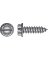 Hillman No. 6  S X 5/8 in. L Slotted Hex Washer Head Sheet Metal Screws 100 pk
