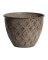 5" GREIGE DIAMOND PLANTER